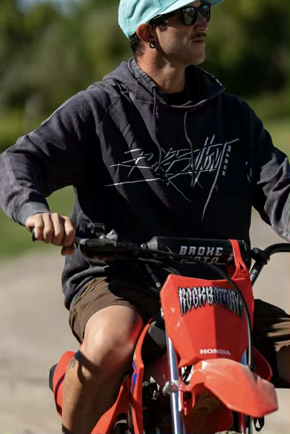 RKBTM Acid Wash Hoodie