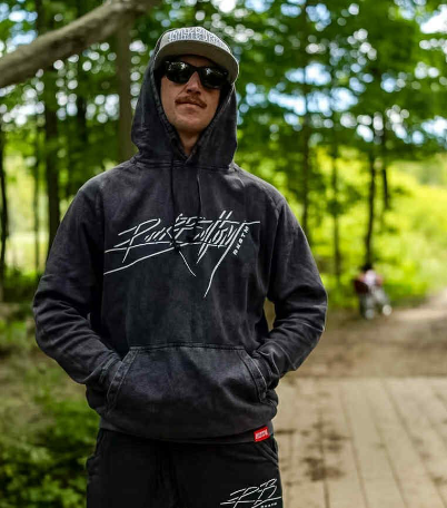 RKBTM Acid Wash Hoodie