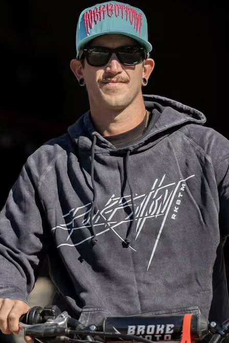 RKBTM Acid Wash Hoodie