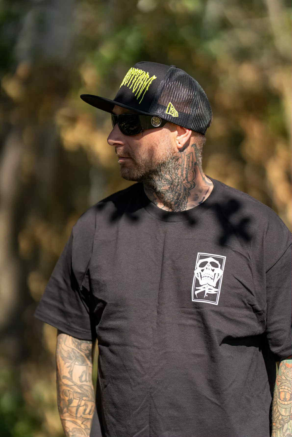 RKBTM Black & Fluo Cap