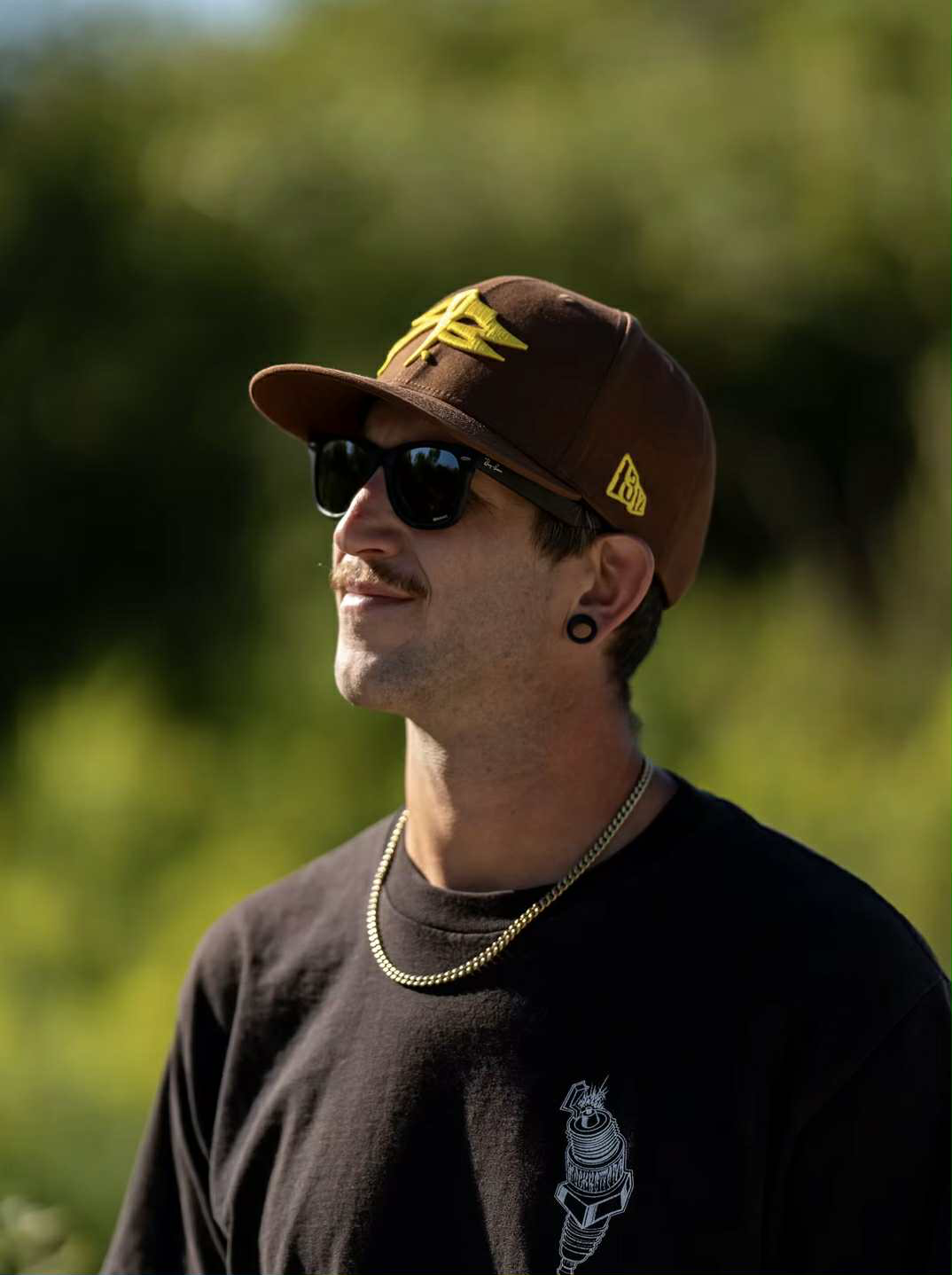 RKBTM Brown & Yellow Cap