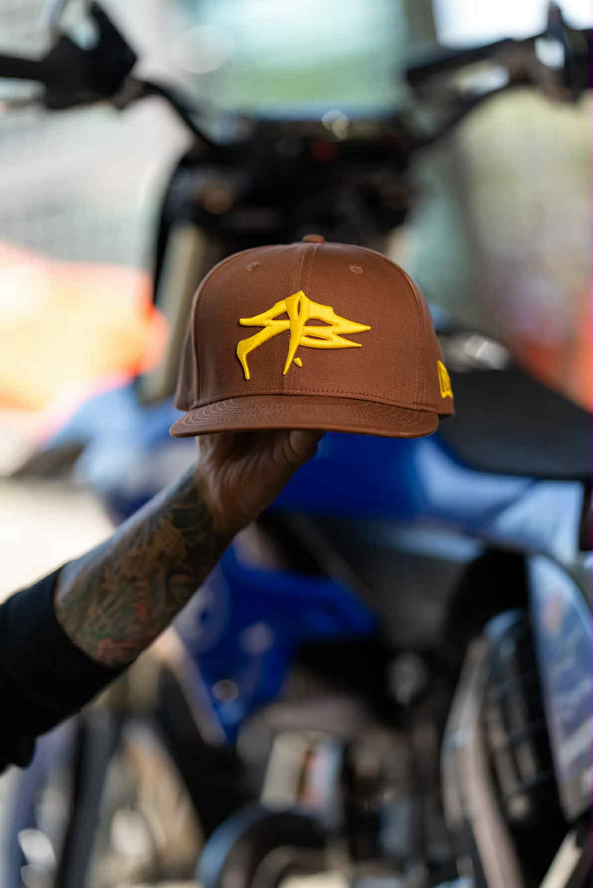 RKBTM Brown & Yellow Cap